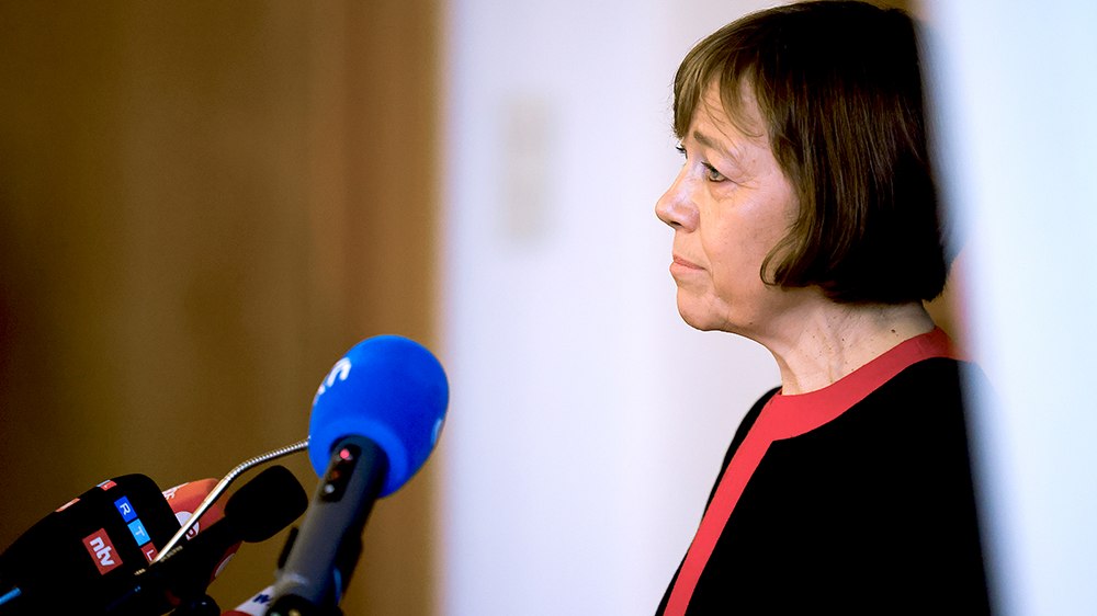 Annette Kurschus war im November 2023 von ihren Ämtern als EKD-Ratsvorsitzende und westfälische Präses zurückgetreten