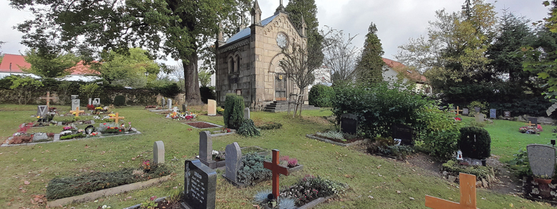 Friedhof Pesterwitz mit Kapelle