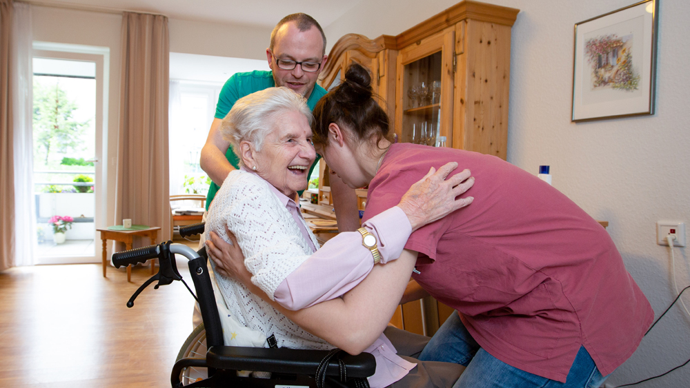 Haus der Diakonie Hattingen, Pflegende bei der diakonischen Arbeit (Symbolbild)