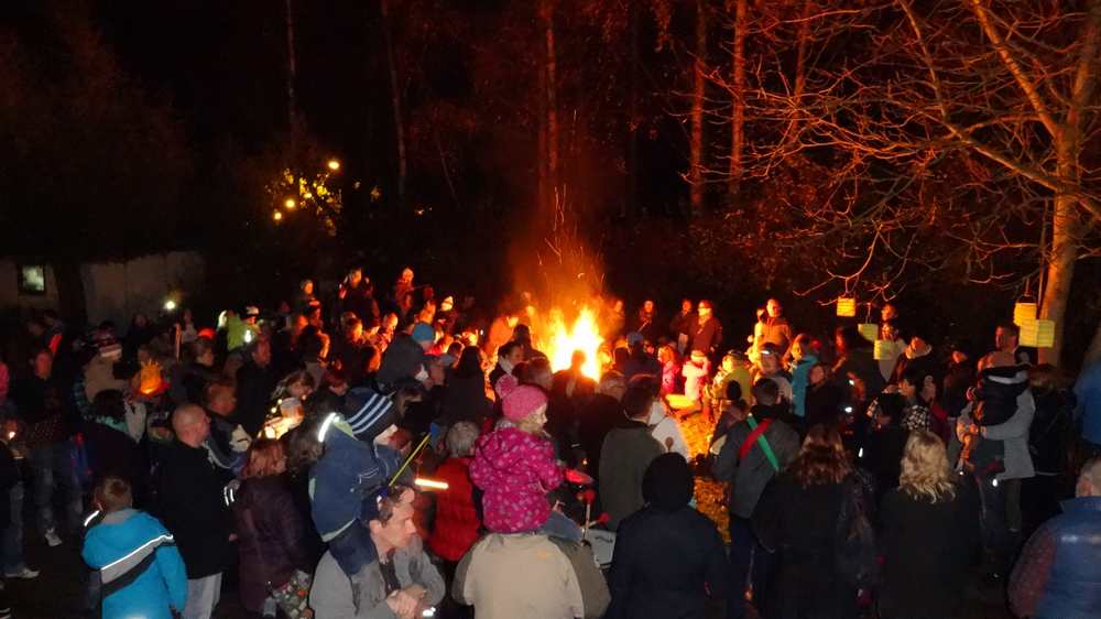 Im Nachbarschaftszentrum Stralsund Grünhufe wird der Martinstag gefeiert