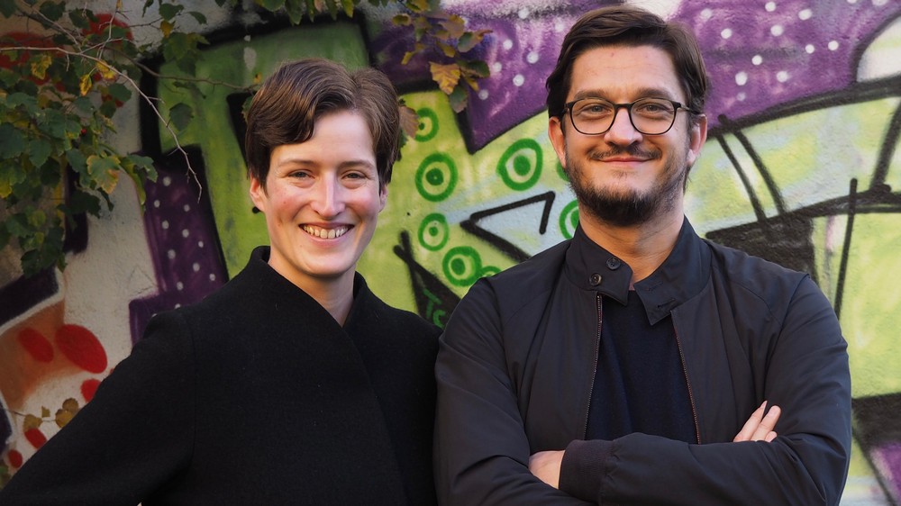 Leiteten die Workshops: Sanja Dembic und Björn Brodowski vom Berliner Forum für Streitkultur.
