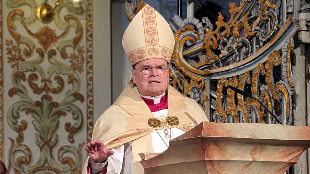 Der Augsburger Bischof Bertram Meier feierte den Eröffnungsgottesdienst