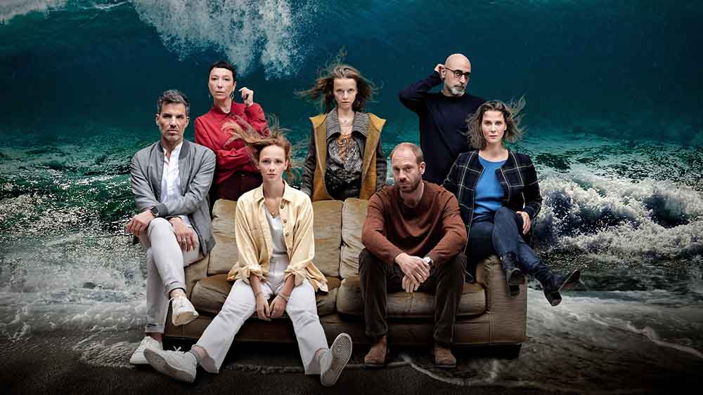 Der Cast der ZDF-Serie "Die zweite Welle" überzeugt