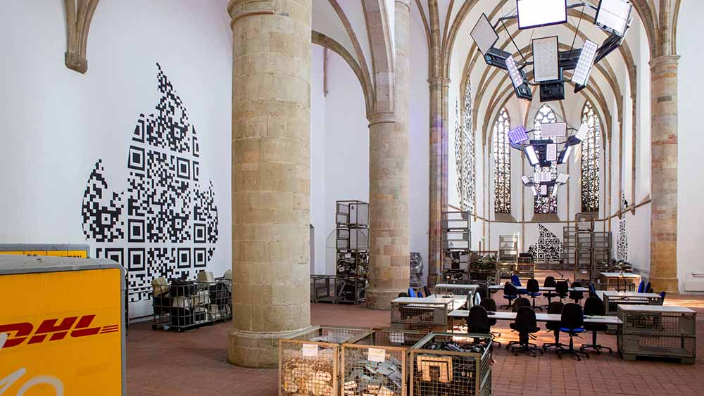 Image - Die Kunsthalle Osnabrück wird zum Recyclinghof mit Packstation