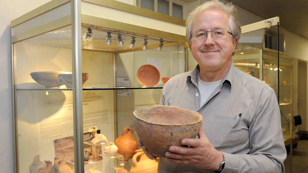 Der Mainzer Wolfgang Zwickel lehrt an der Mainzer Johannes-Gutenberg-Universität Biblische Archäologie und forscht über Gaza