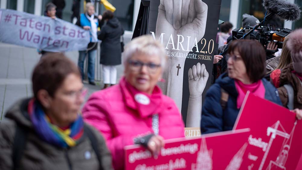 Seit Jahren demonstrieren die Frauen von Maria 2.0 für Reformen in der katholischen Kirche