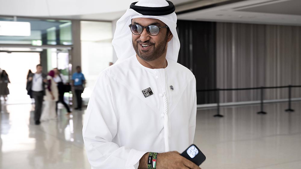 Konferenz-Präsident Sultan Al-Jaber ist in der Kritik