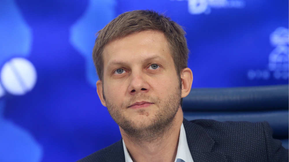 Der Generaldirektor des Fernsehsenders Spas, Boris Korchevnikov