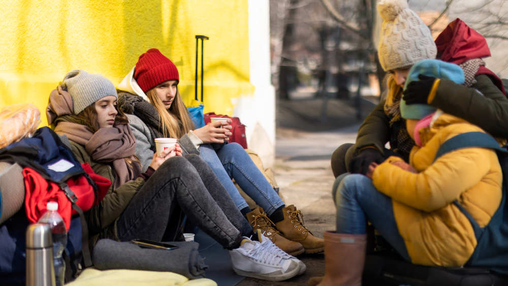 Wie das Statistische Bundesamt mitteilte, sind vier von zehn Eingewanderten aus der Ukraine entweder Alleinerziehende oder Kinder von Alleinerziehenden