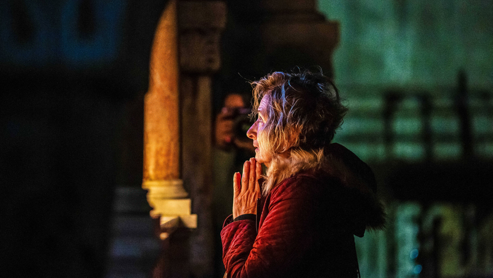 Betende in Bethlehem