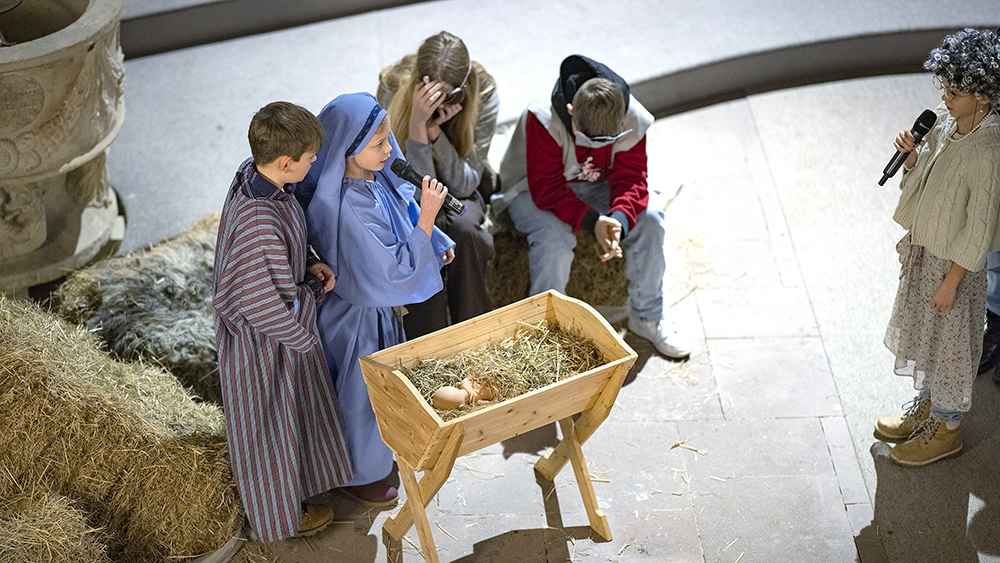 Die Geschichte des Krippenspiels