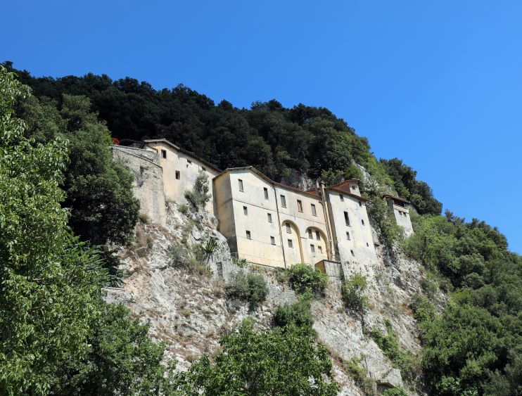 Kloster Greccio am Felshang