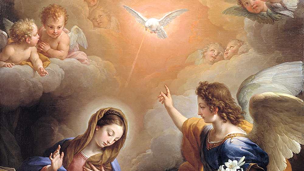 Gabriel verkündete Maria, dass sie einen Sohn bekommen würde