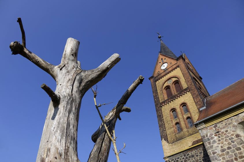 Kirchturm St. Marien in Wiesenburg / Fläming
