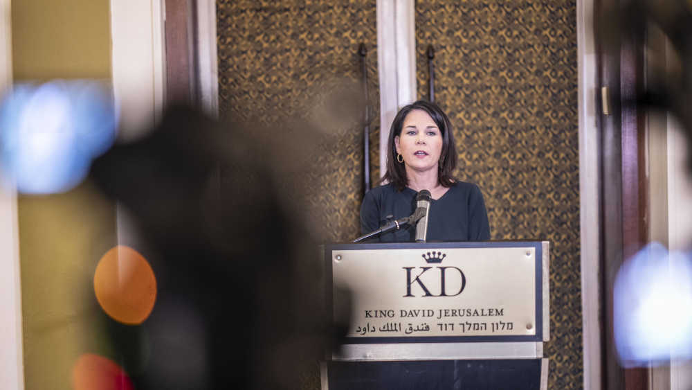 Bundesaußenministerin Baerbock fordert besseren Schutz von Zivilisten in Gaza