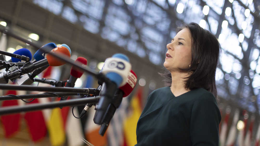 Image - Außenministerin Baerbock: Zwei-Staaten-Lösung “einzige Lösung”