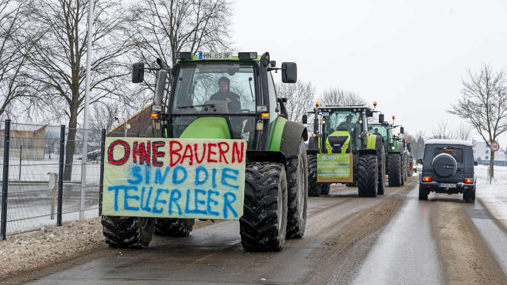 81 Prozent der Deutschen haben laut einer Forsa-Umfrage für den Stern Verständnis für die aktuellen Protestaktionen der deutschen Landwirte