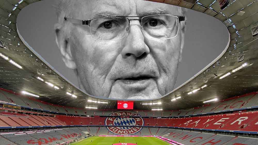 Die Verantwortlichen des FC Bayern wollen eine Trauerfeier für Franz Beckenbauer in der Allianz-Arena in München organisieren