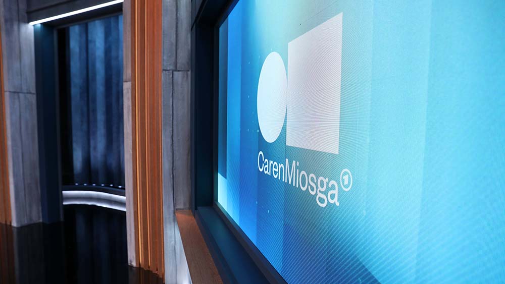 Das Logo der Sendung soll an Caren Miosgas Initialen erinnern