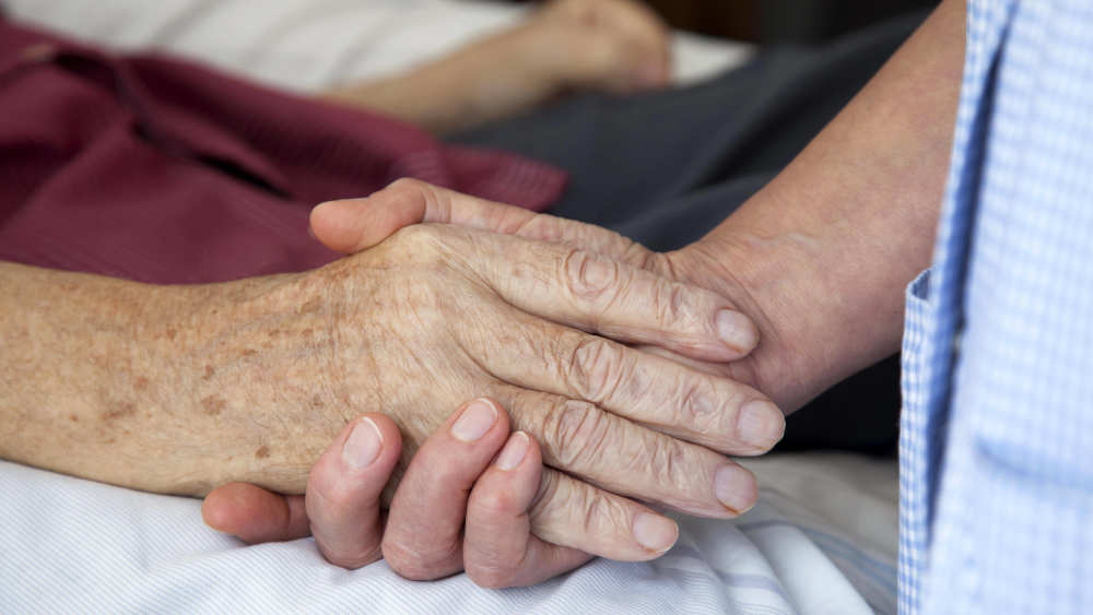 Die meisten Menschen können ohne Schmerzen sterben