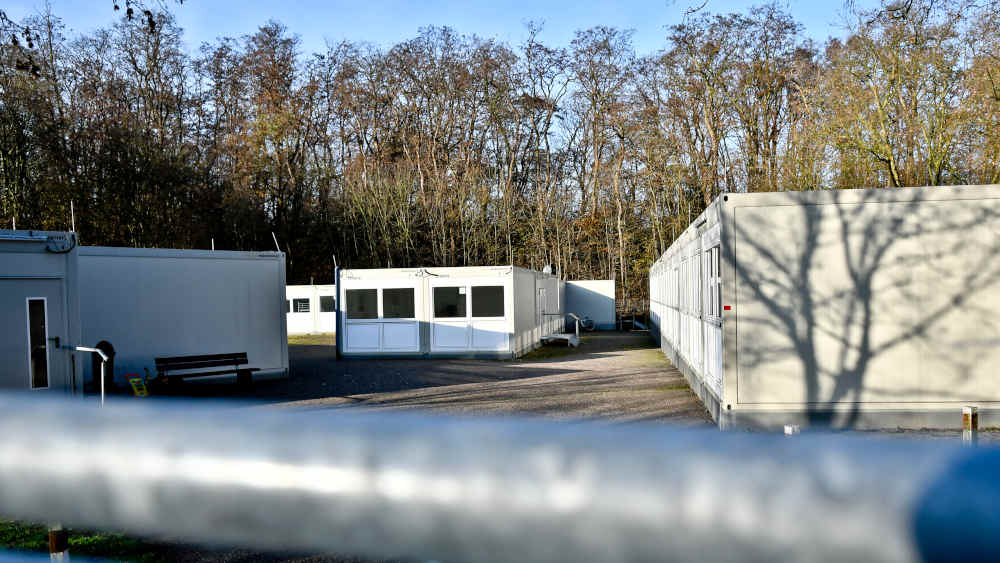 Wohncontainer für Flüchtlinge in Gladbeck