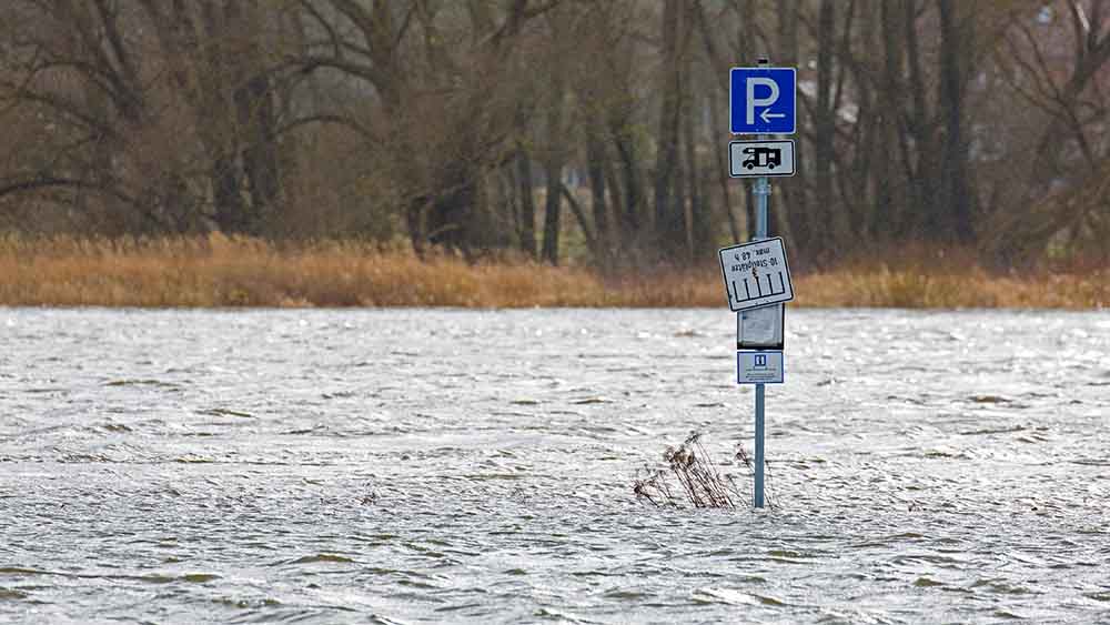 Das Hochwasser in Niedersachsen hat ganze Landstriche unter Wasser gesetzt