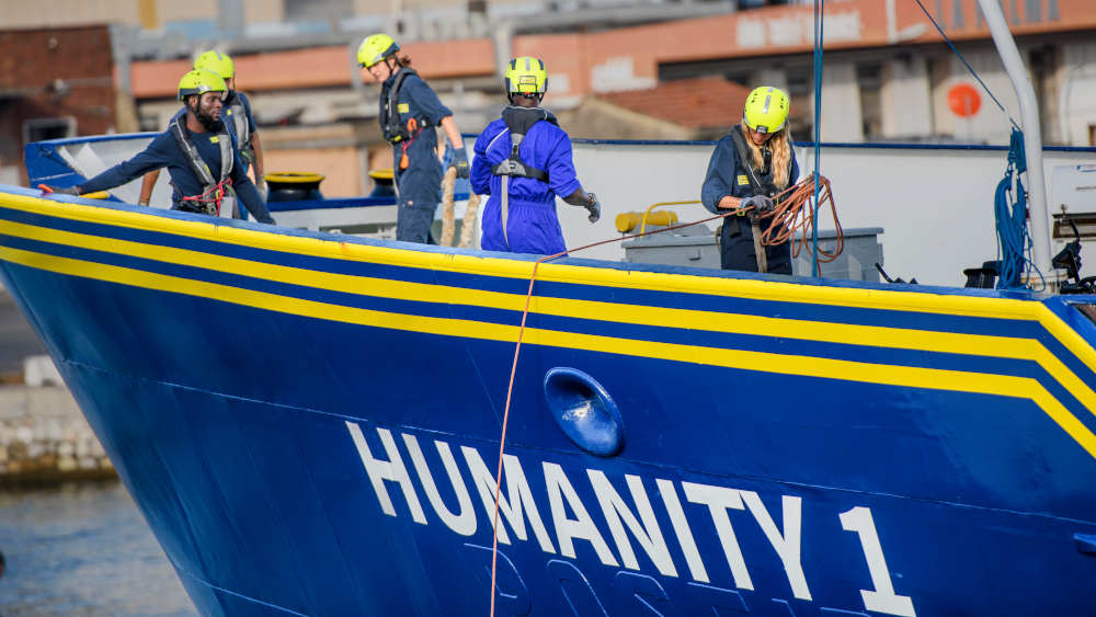 Die Besatzung der „Humanity 1“ hat Menschen aus dem Mittelmeer gerettet (Archiv)