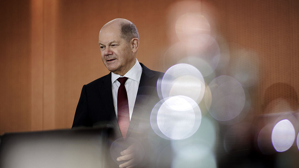 Bundeskanzler Olaf Scholz hat eine klare Meinung zu dem Geheimtreffen