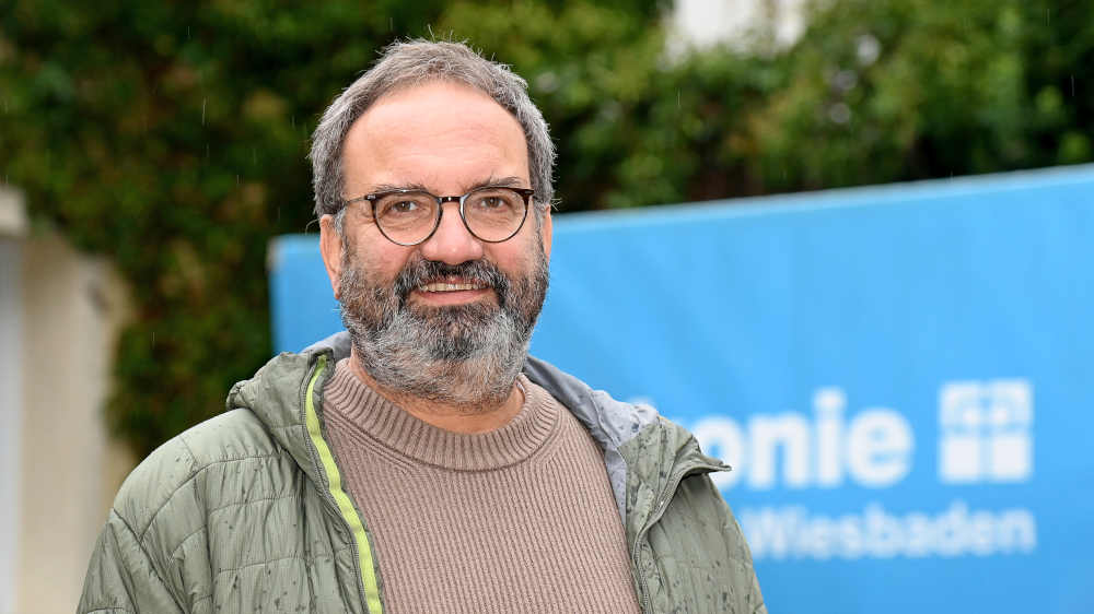 Matthias Röhrig, Einrichtungsleiter der "Teestube" des Diakonischen Werkes in Wiesbaden