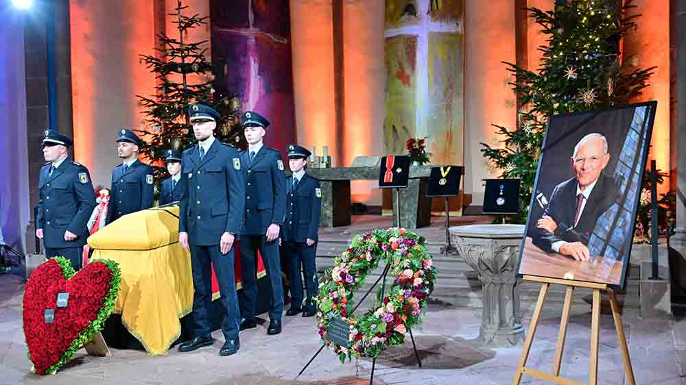 Der Trauergottesdienst fand in der Offenburger Stadtkirche statt