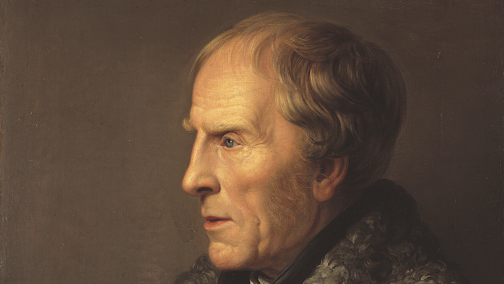 Gemälde von Caspar David Friedrich gemalt von Behr