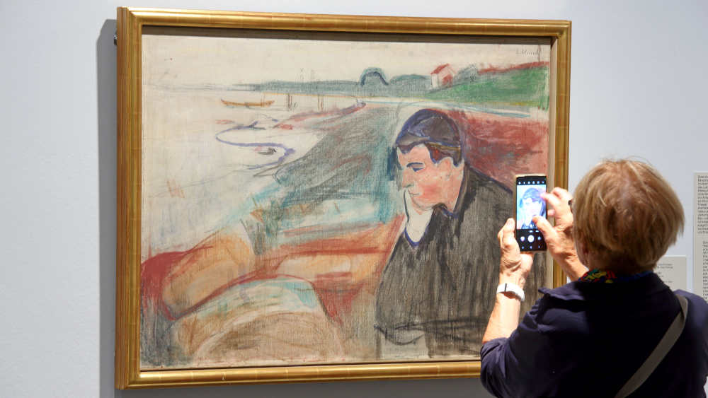 Edvard Munch, Melancholie (Abend), 1891