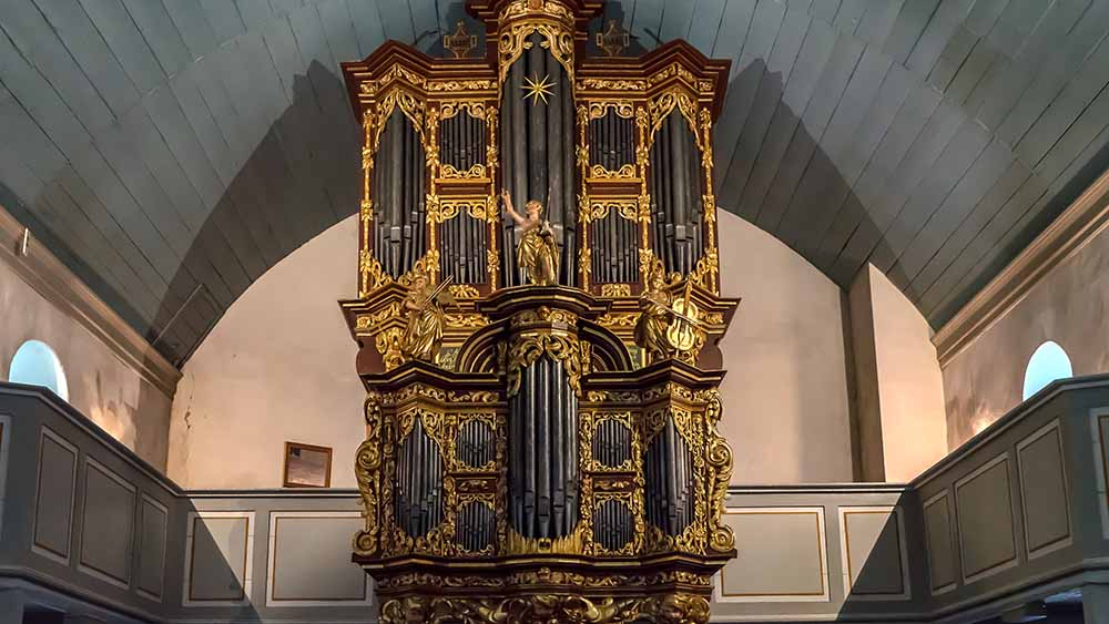 Arp-Schnitger-Orgel in St. Peter und Paul in Cappel.