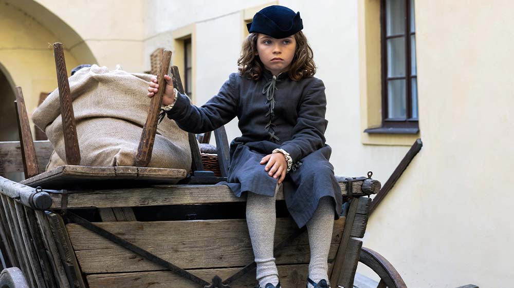 Die Juden Prags packen ihre Habseligkeiten und verlassen die Stadt