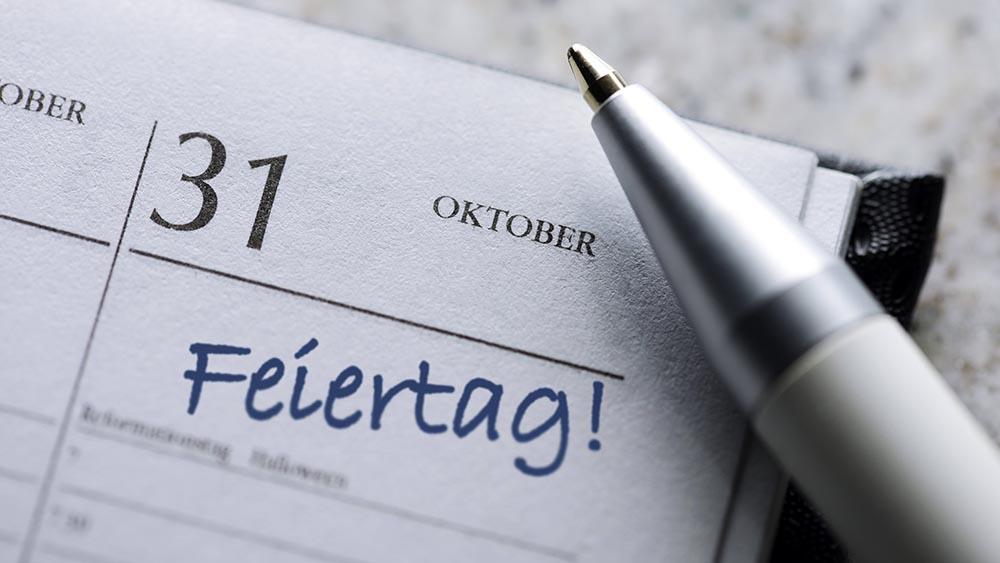 Der Reformationstag am 31. Oktober ist im Norden Deutschlands ein Feiertag