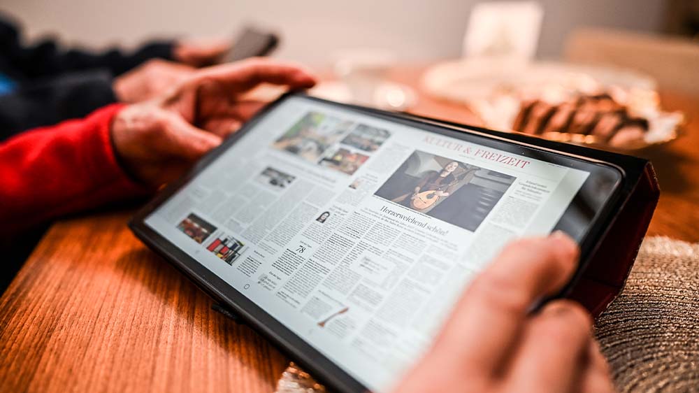 Image - Pilotprojekt: Viele Zeitungskunden lehnen Umstieg auf E-Paper ab
