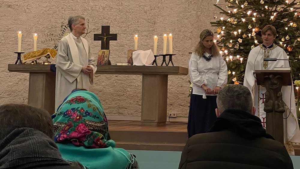 Image - Ukrainisch-Orthodoxe und Protestanten beten gemeinsam