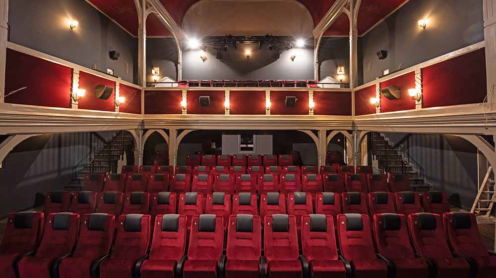 Die ehemalige Baptistenkirche in Göttingen ist im März 2020 zu einem Kinosaal geworden