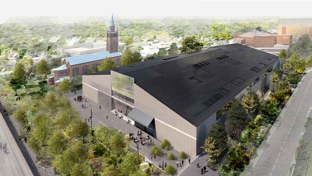 Der Entwurf für das Museum "Berlin modern" wird oft als "Bierzelt" verspottet