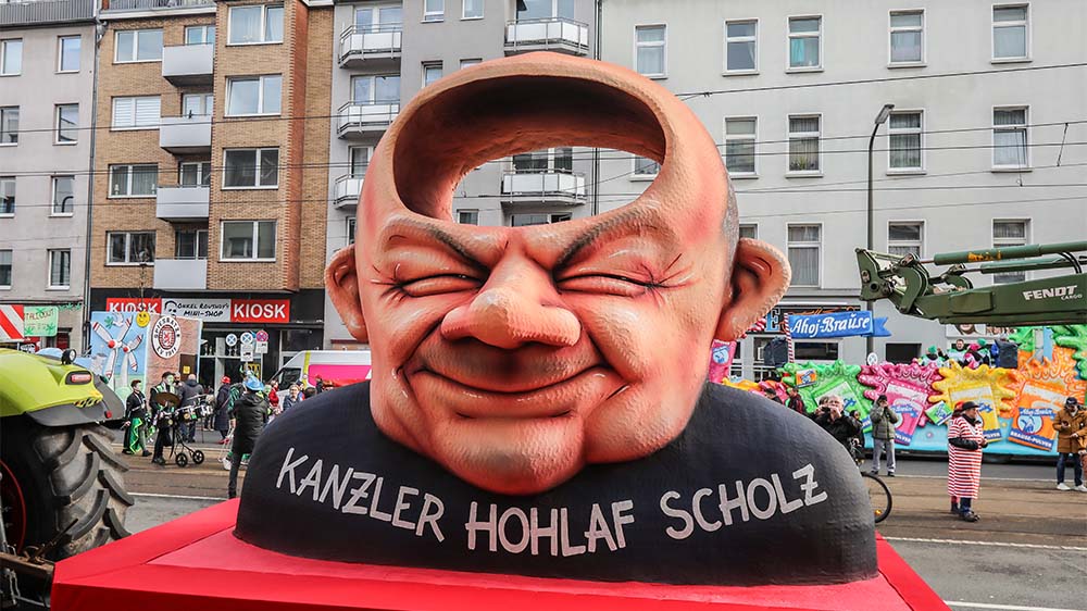 Image - Scholz, Putin, Trump, AfD: Narren nehmen alle aufs Korn