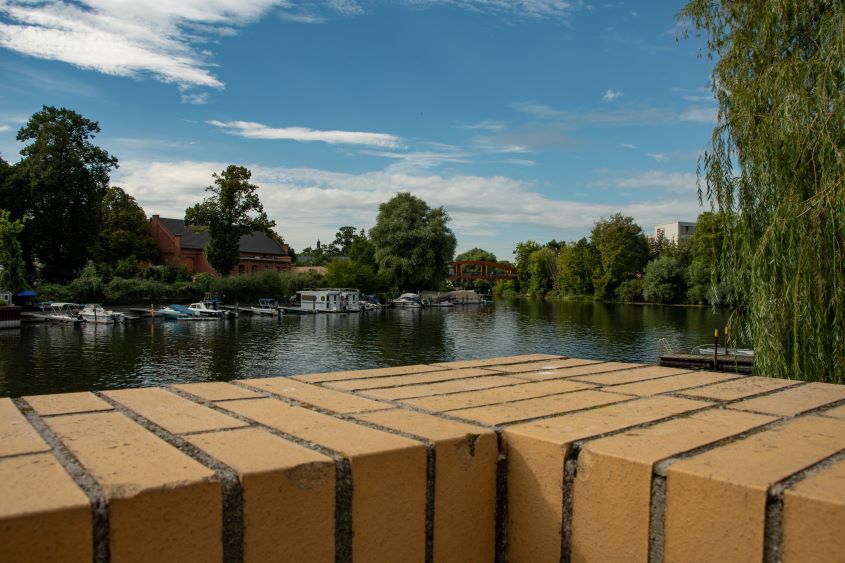 Idyllischer Wasserblick in Brandenburg