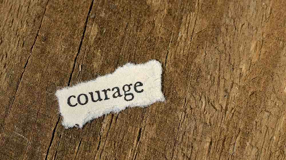 Mut, Courage - leicht fällt Mut auch Menschen anderer Nationen nicht immer