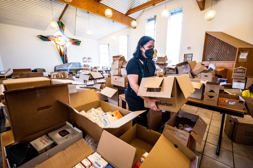 Image - Ukraine-Krieg: Kirche und Diakonie helfen Geflüchteten weiterhin