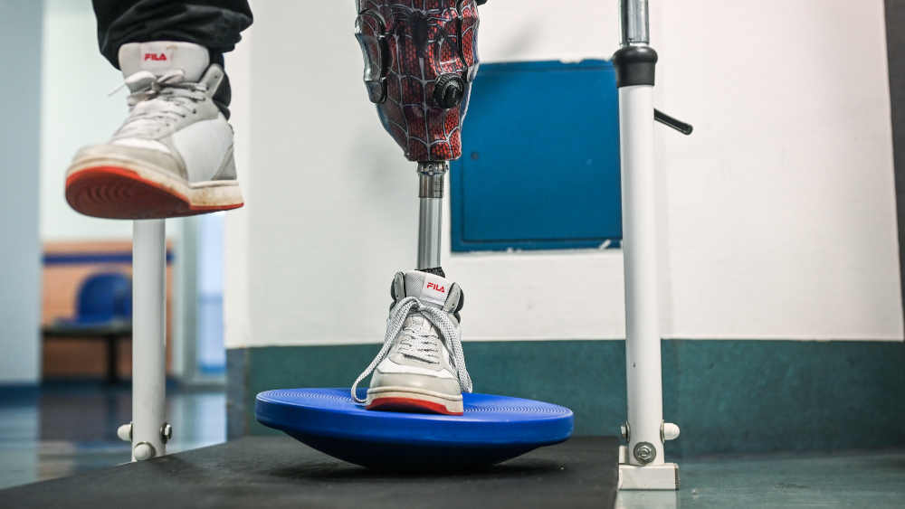 Image - Amputierte ukrainische Soldaten kicken sich zurück ins Leben