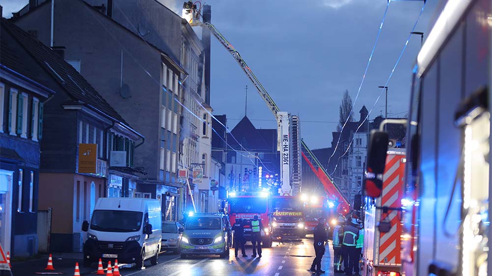 Vier Menschen verloren in Solingen durch den Brand ihr Leben