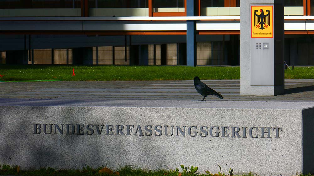 Das Bundesverfassungsgericht in Karlsruhe