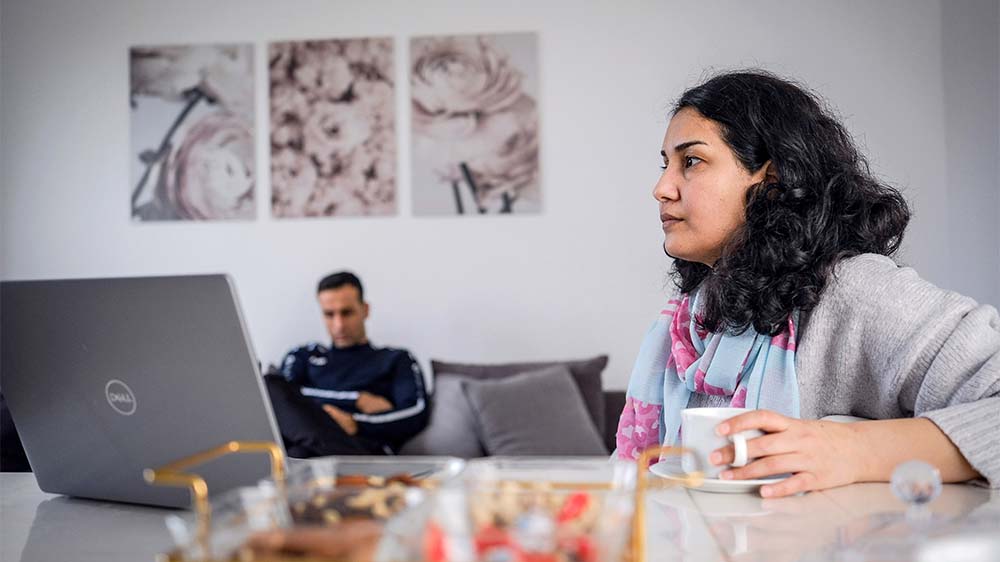 Die Sehnsucht nach ihrem Land, nach Eltern und Geschwistern ist für Farkhunda Karimi groß