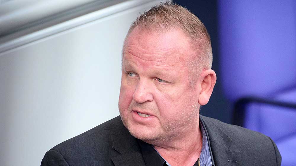 Der AfD-Abgeordnete Kay-Uwe Ziegler setzte sich auf den Stuhl der Auschuss-Vorsitzenden (Archiv)