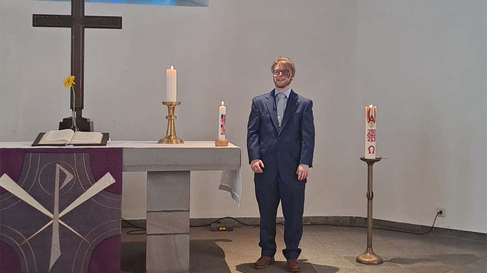 Sam bei seiner Konfirmation. Mit 38 Jahren fühlt er sich endlich angekommen im eigenen Körper