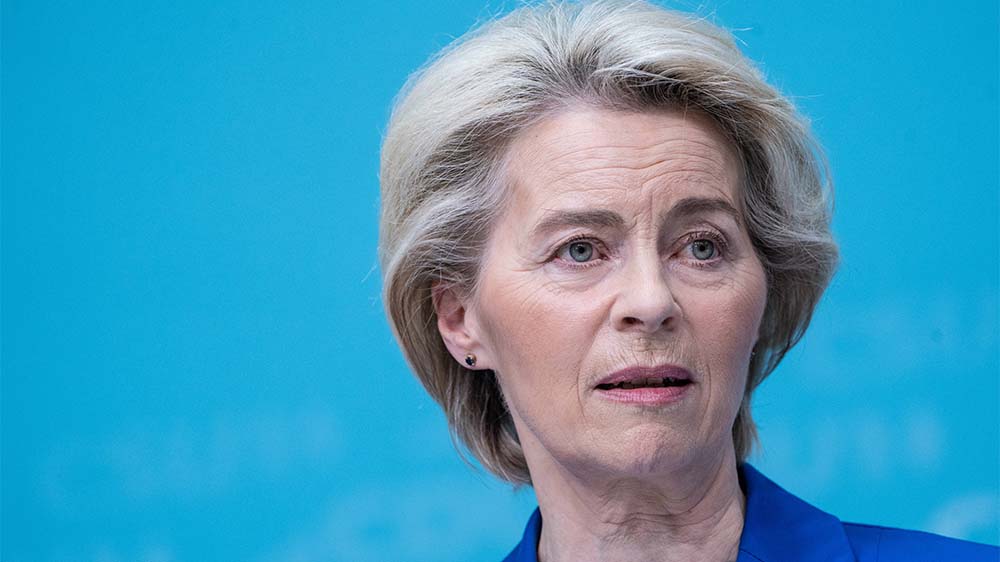 EU-Kommissionspräsidentin Ursula von der Leyen sorgt sich um die Lage in Gaza